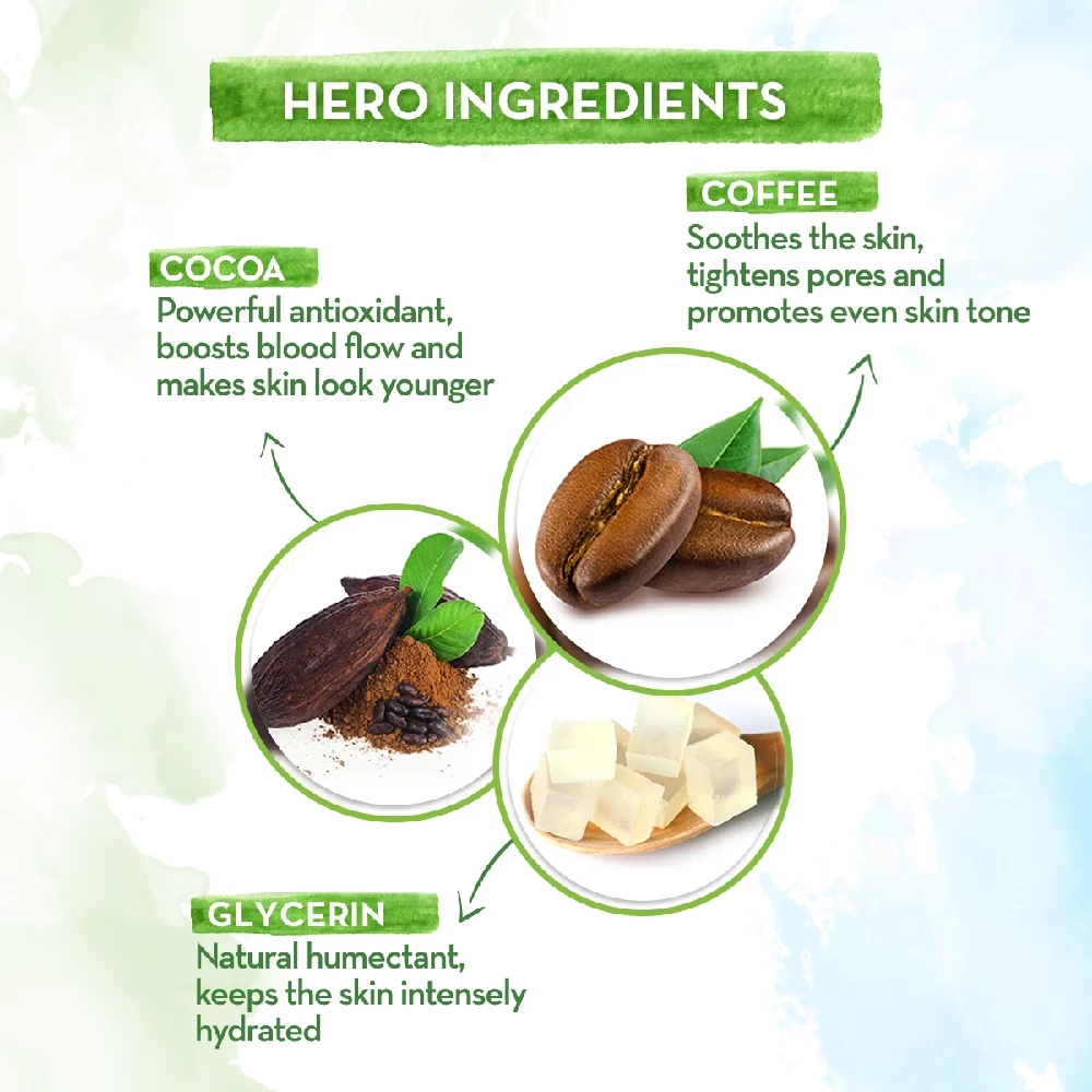 CoCo Face Mask with Coffee and Cocoa for Skin Awakening, 100g-4.webp